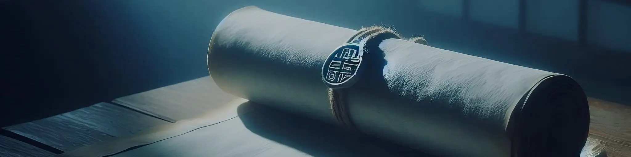 Illustration représentant un parchemin scellé par un sceau dans lequel se trouve un message important.